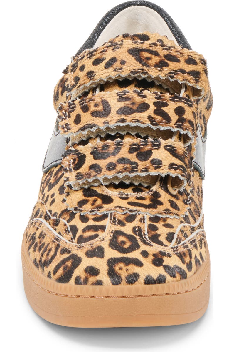 Dolce Vita Notice Sneaker, Alternate, color, Black/ Leopard Calf Hair