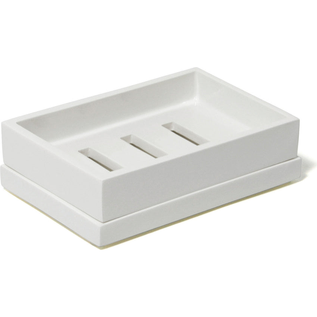 Jonathan Adler Lacquer Soap Dish In White