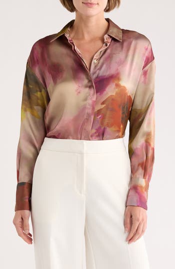 Industry Republic Clothing Drop Shoulder Button-up Shirt