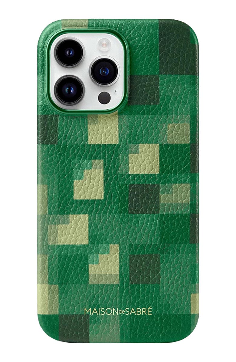 MAISON de SABRÉ Pixelated Phone Case, Alternate, color, 