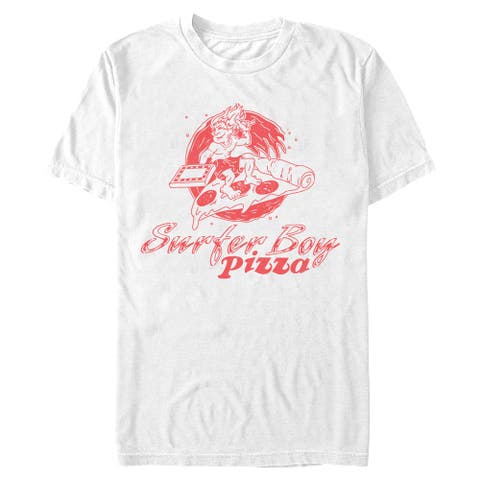 Men's Stranger Things Surfer Boy Pizza Costume  Graphic T-Shirt