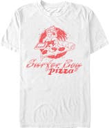 Stranger Things Men's Stranger Things Surfer Boy Pizza Costume Graphic T-Shirt