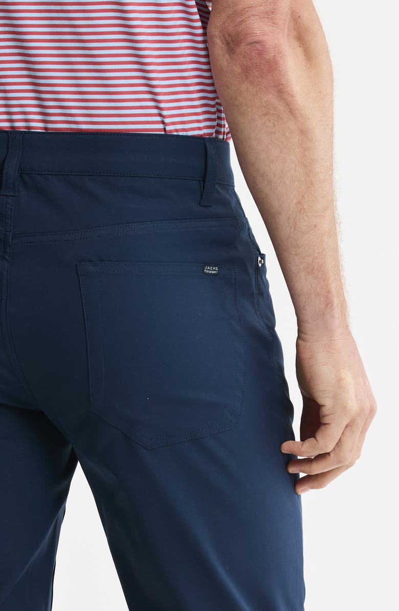 JACHS Straight Leg Stretch 5-Pocket Pants, Alternate, color, Navy