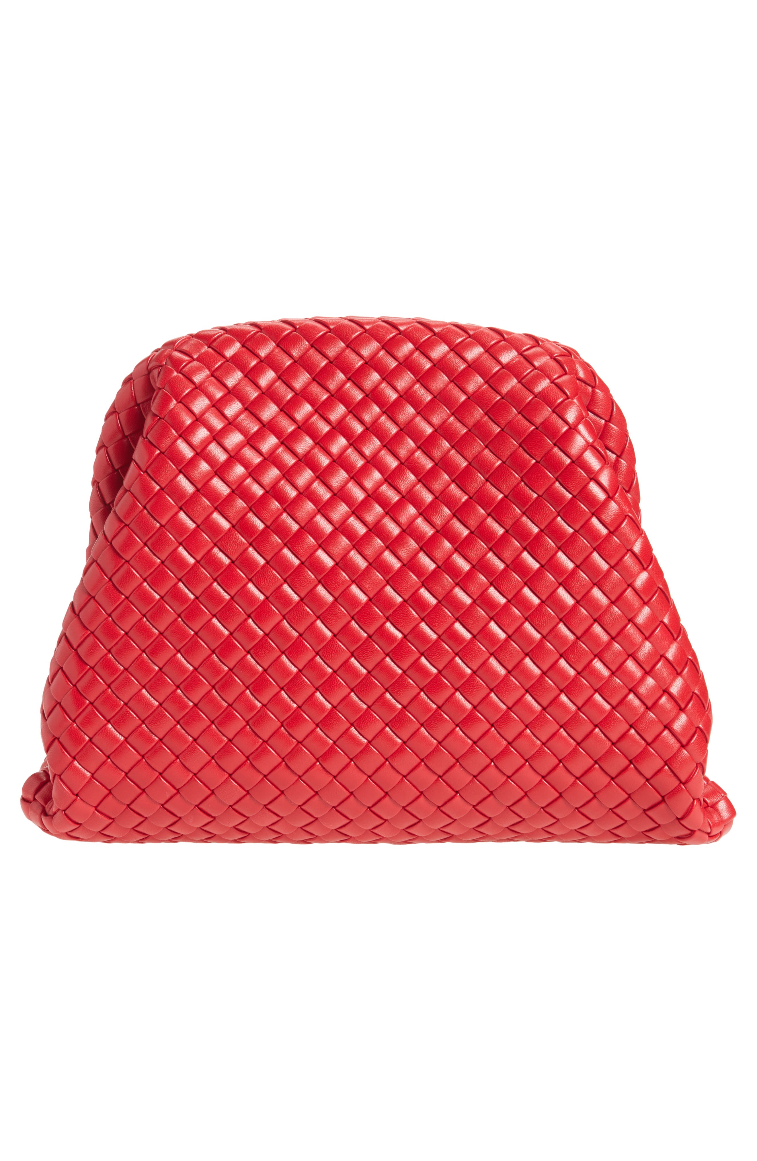 Bottega Veneta The Pouch Padded Intrecciato Leather Clutch, Alternate, color, 