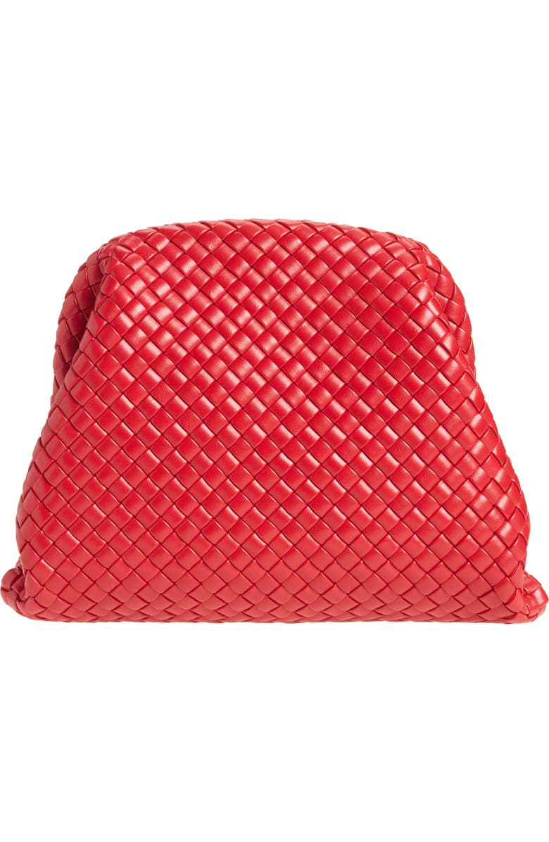 Bottega Veneta The Pouch Padded Intrecciato Leather Clutch, Alternate, color,