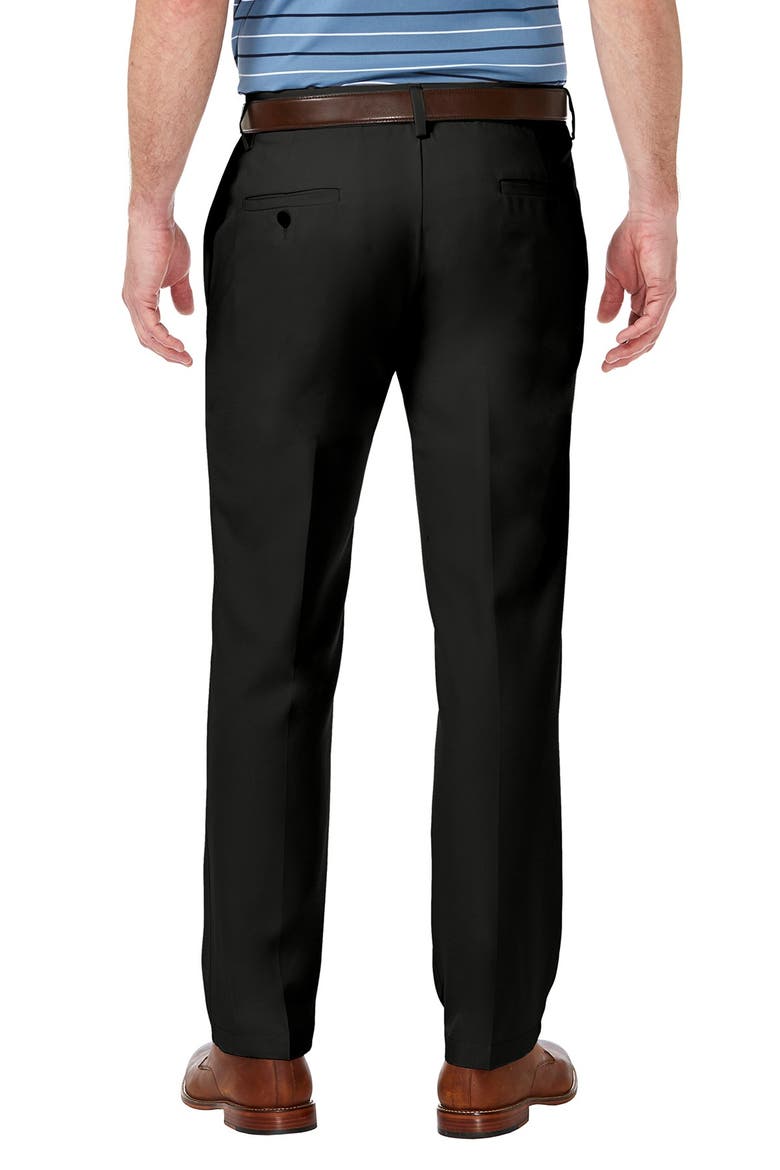 Cool 18® PRO Straight Fit Flat Front Pant, Alternate, color, BLACK