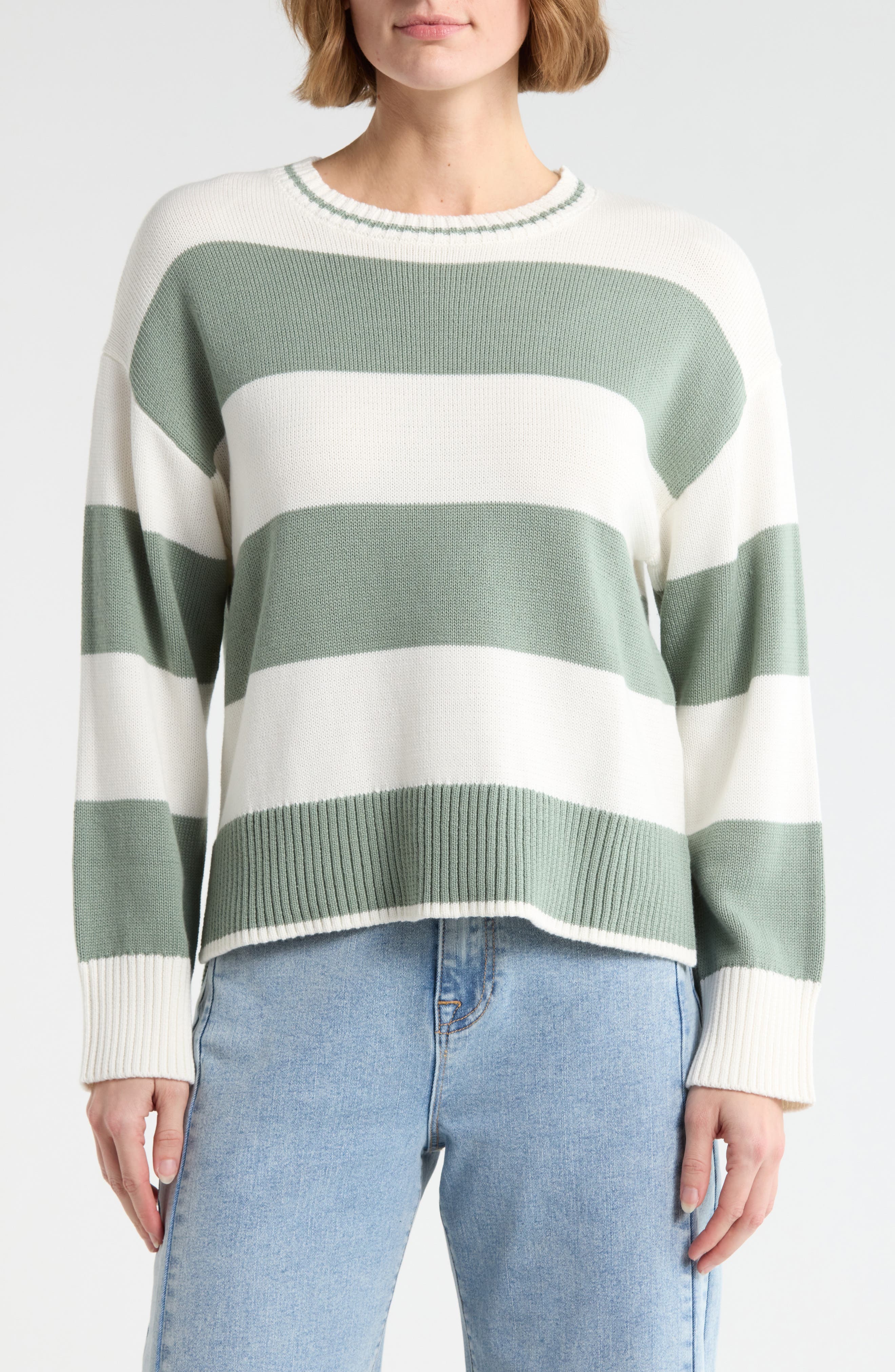 Rugby Stripe Sweater - image 5