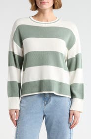 Vigoss Rugby Stripe Sweater