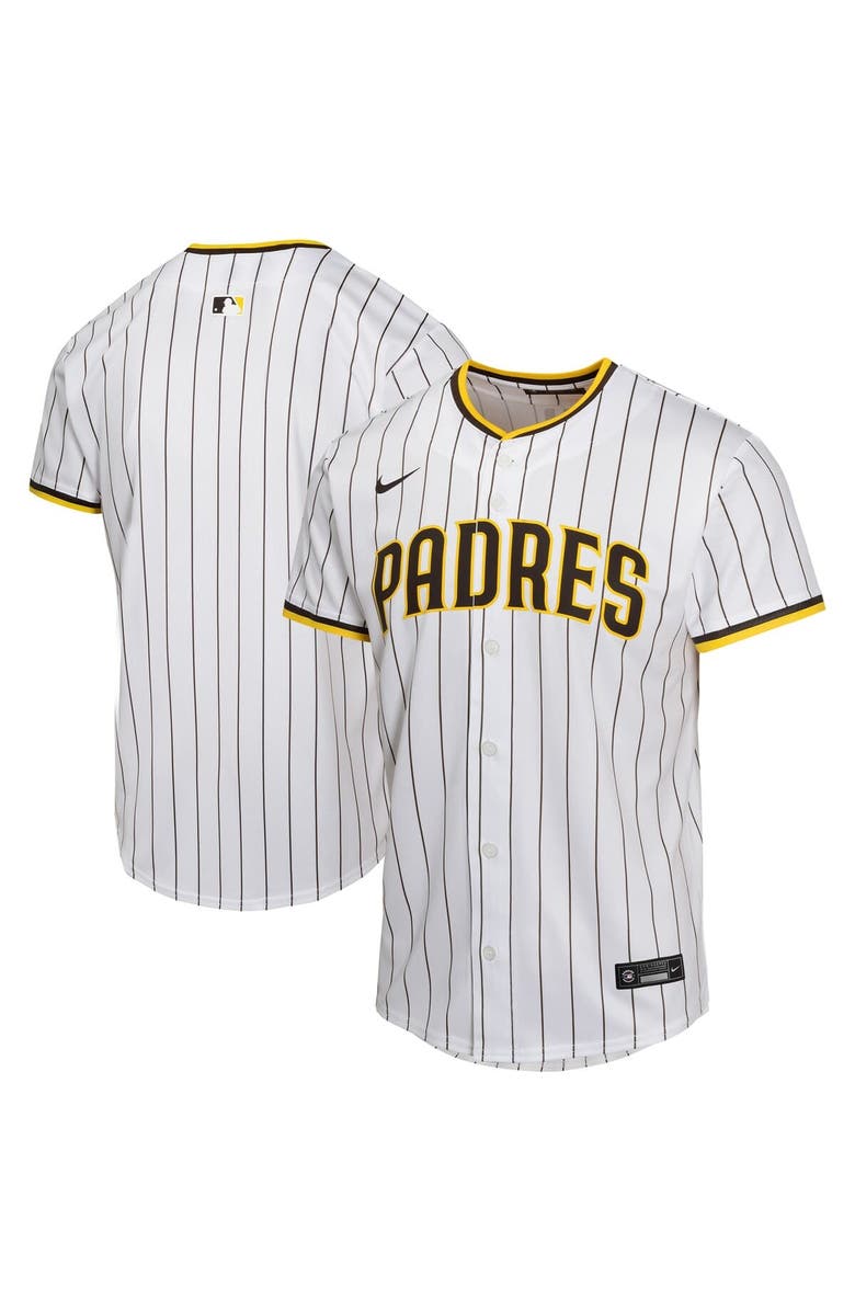 Nike Youth Nike White San Diego Padres Home Game Jersey, Alternate, color, White