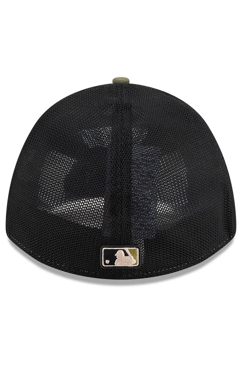 Men's New Era  Olive Athletics 2026 Armed Forces Day 39THIRTY M-Crown Flex Hat, Alternate, color, Olive