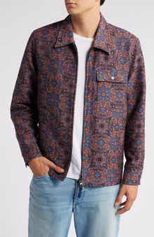 Corridor Qasim Floral Jacquard Zip Jacket