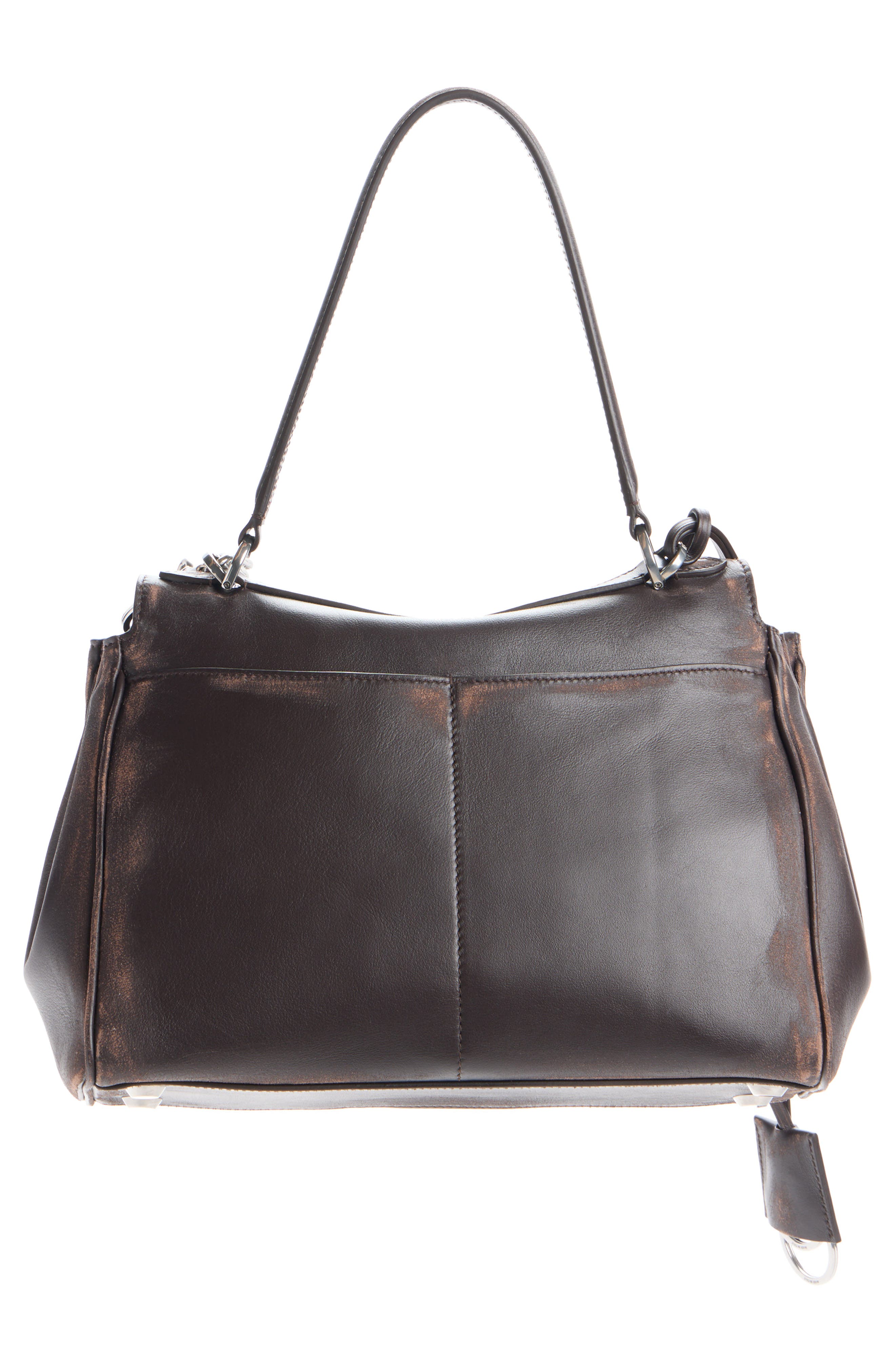 Balenciaga Small Rodeo Leather Top Handle Bag, Alternate, color, 2221 Espresso