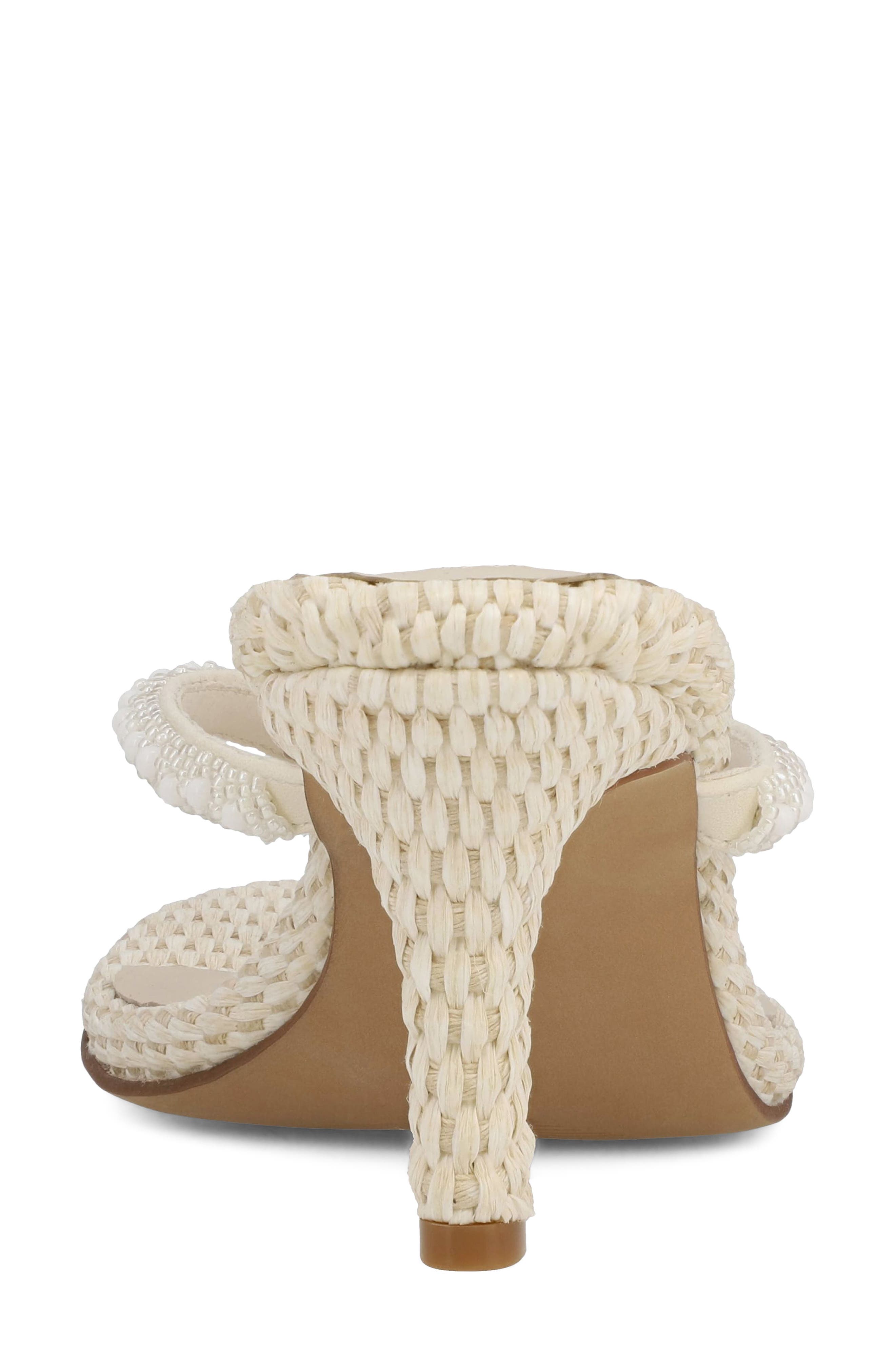 MIA Zilvia Sandal, Alternate, color, Bone Beads