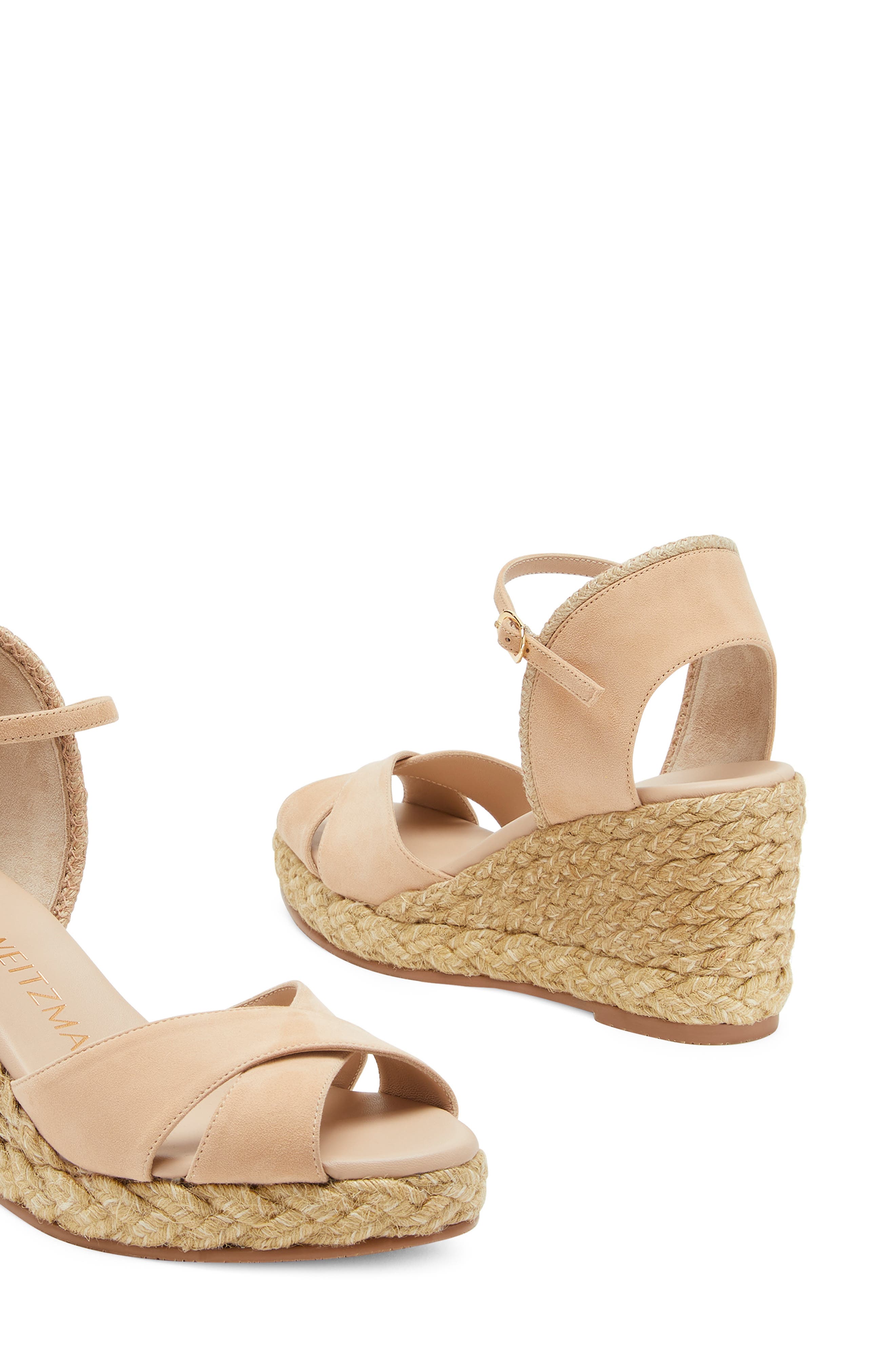 Mirela II Espadrille Wedge Sandal, Alternate, color, ADOBE/NATURAL