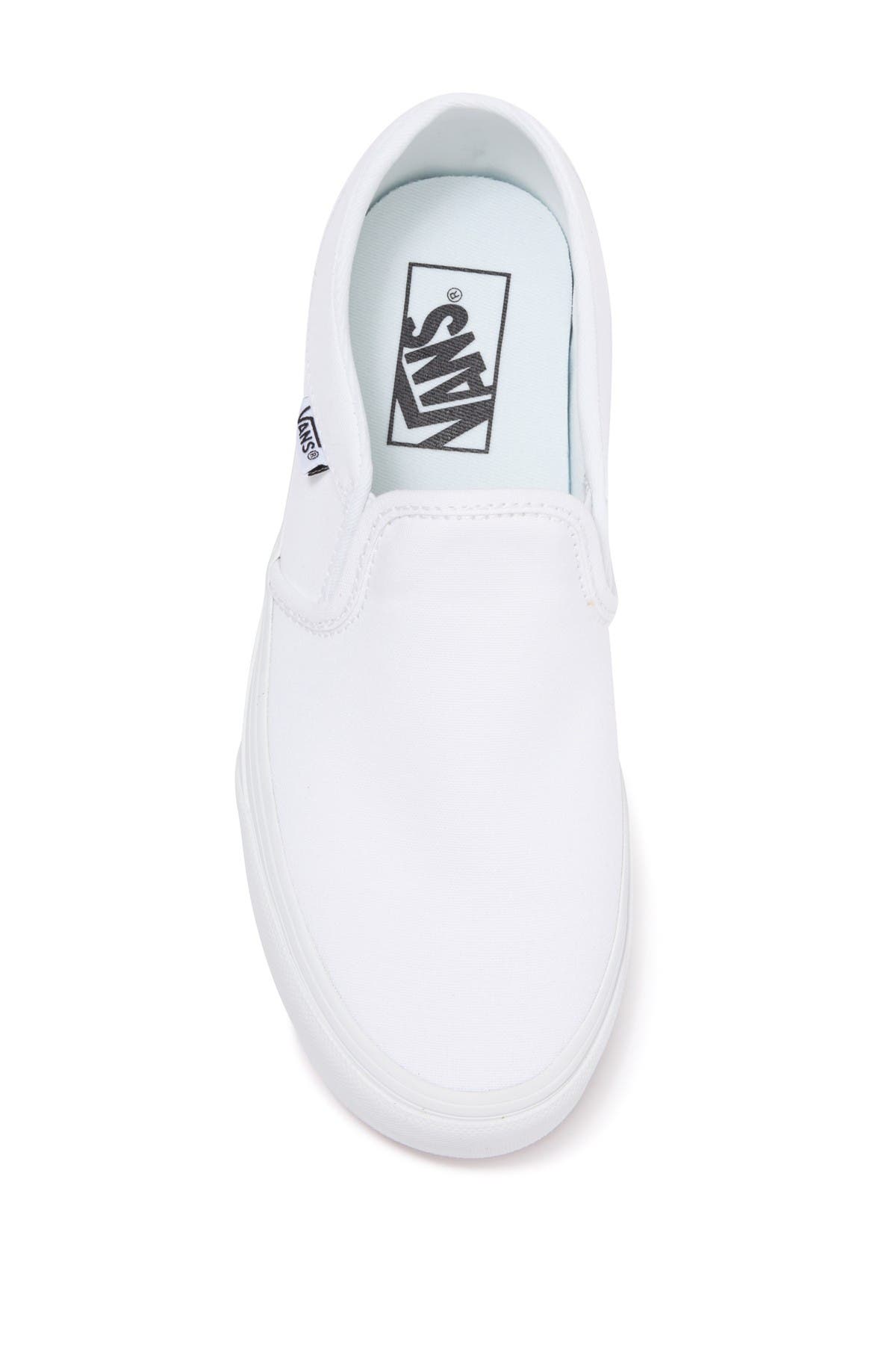 Vans Gender Inclusive Asher Slip-On Sneaker, Alternate, color, Canvas T