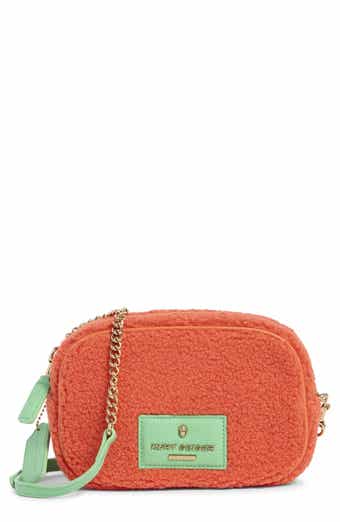 Kurt Geiger London Chiswick Faux Shearling Camera Crossbody Bag