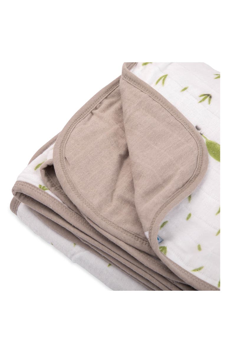 little unicorn Brushed Cotton Muslin Quilt, Alternate, color,