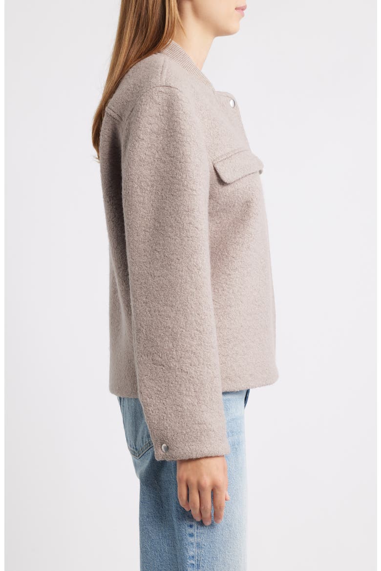 Kinsley Wool Blend Bouclé Jacket, Alternate, color, MINK
