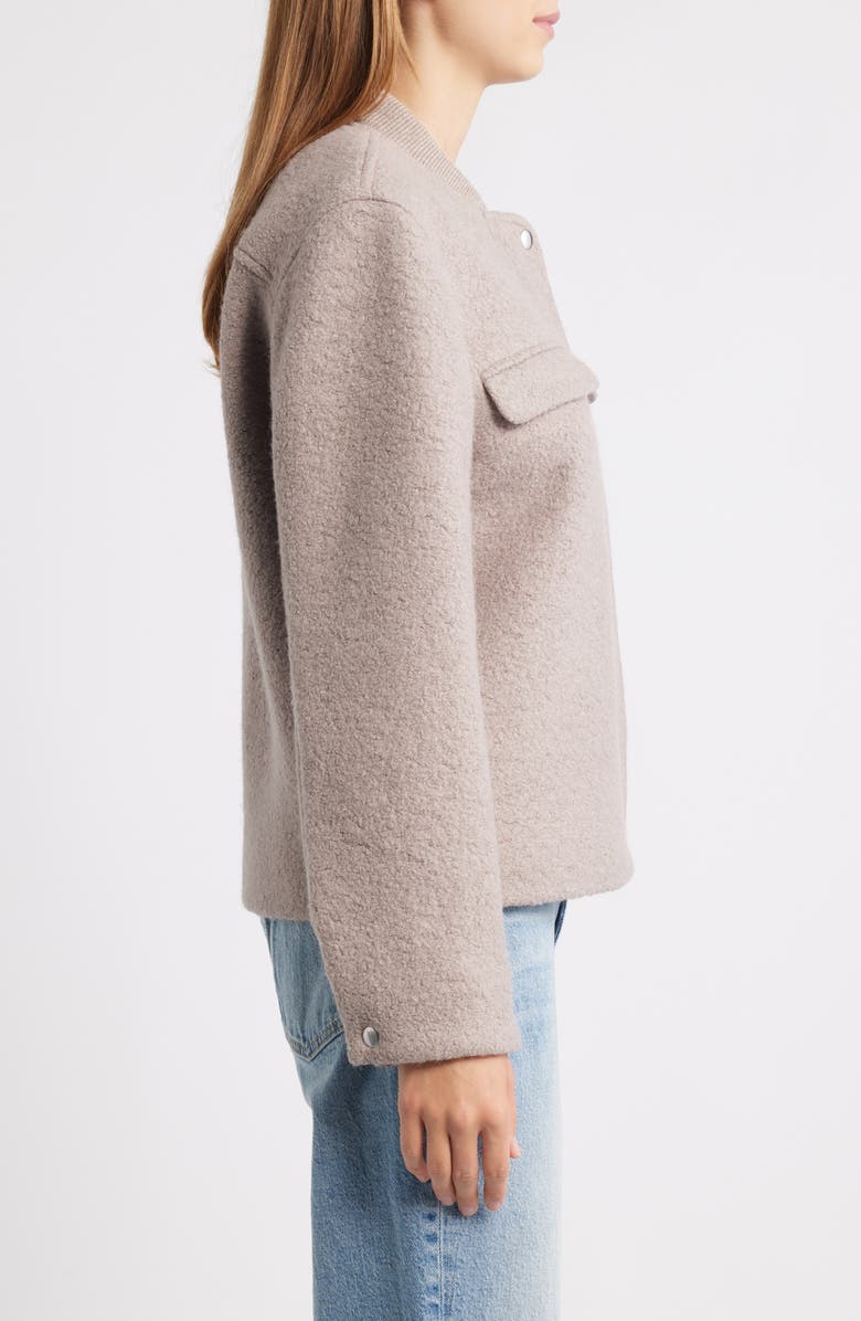 Rails Kinsley Wool Blend Bouclé Jacket, Alternate, color, Mink