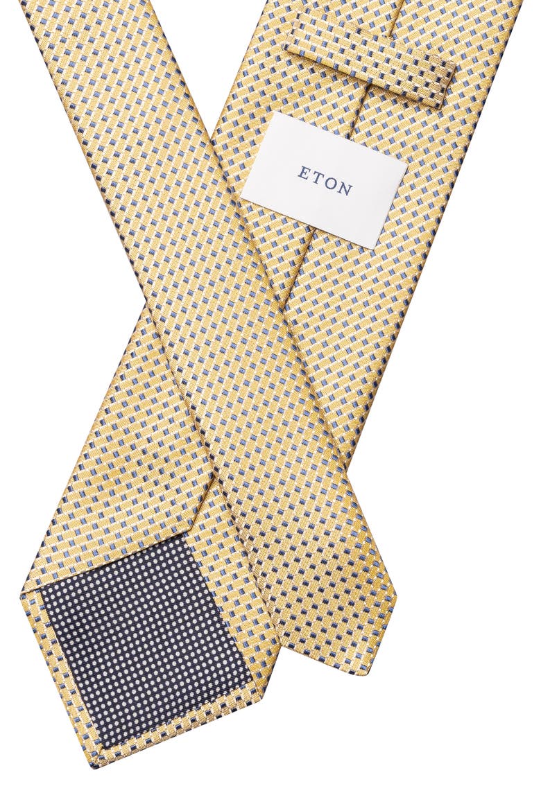 Micro Silk Tie, Alternate, color, LIGHT YELLOW