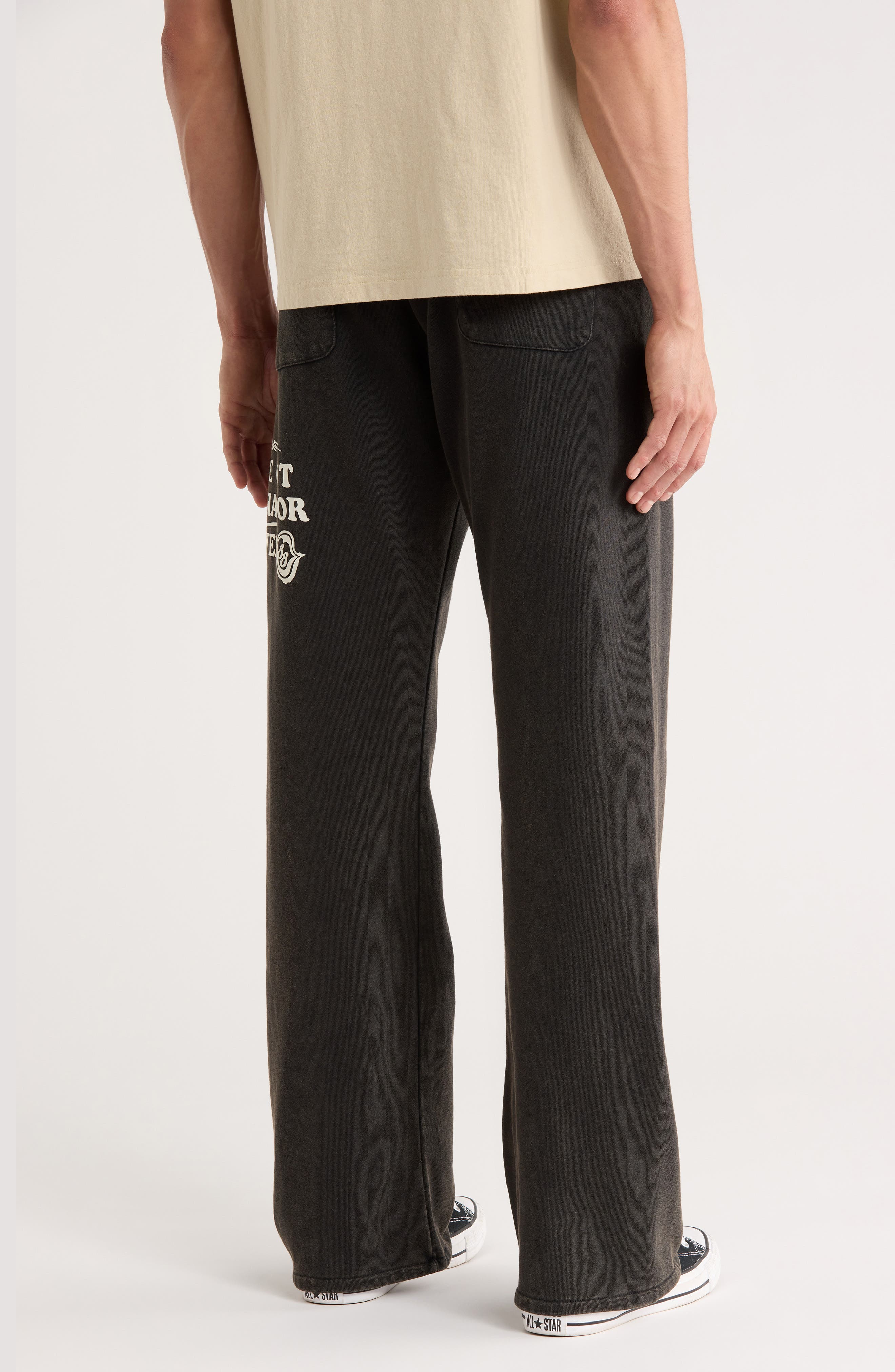 Not Allowed Graphic Cotton Fleece Pants - image 2