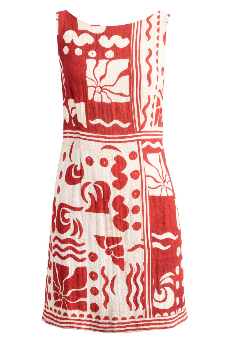 Cutout Mini Sheath Dress, Alternate, color, WHITE ALYSSUM/ POMPEIAN
