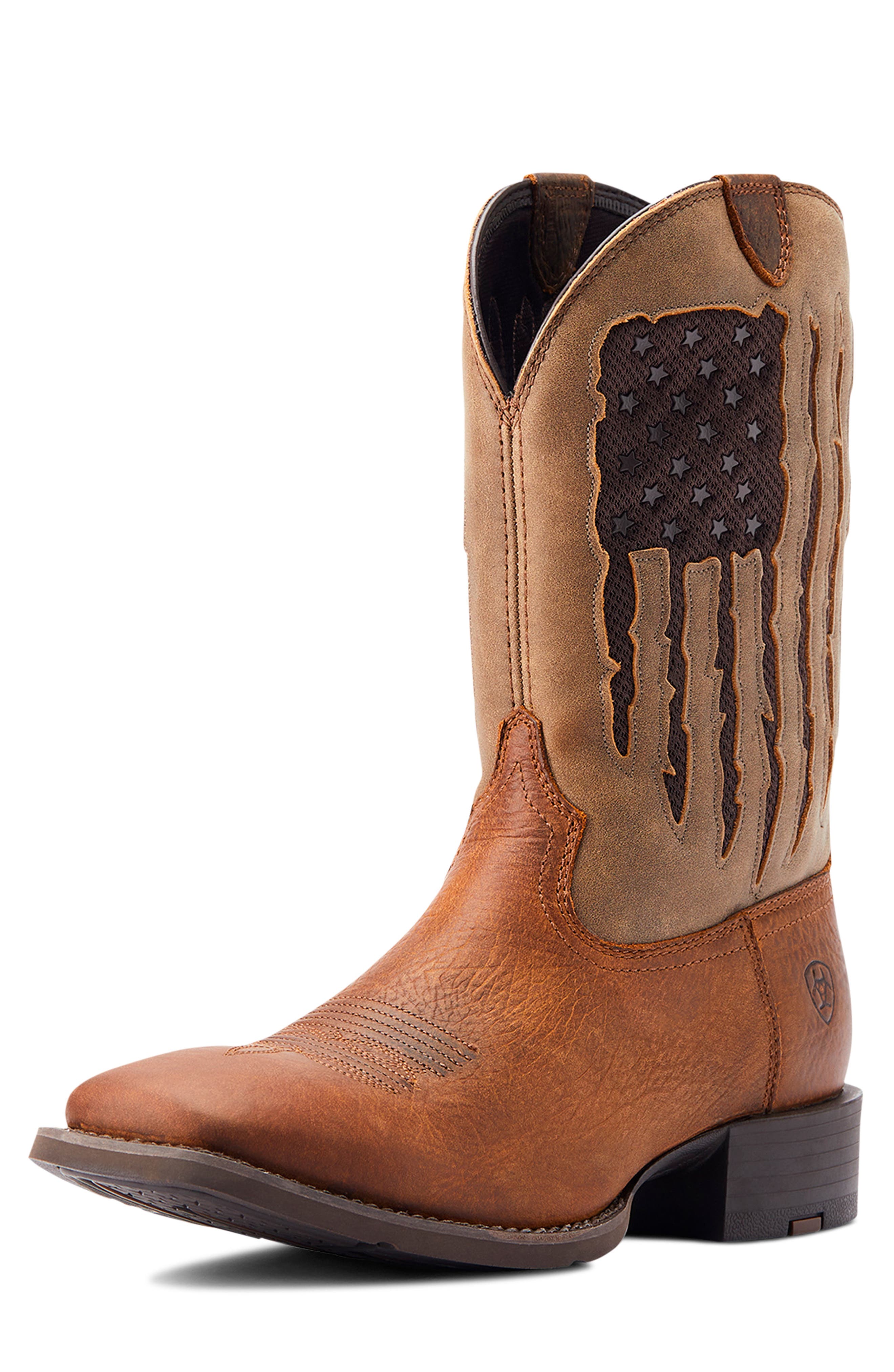 Ariat Sport My Country VentTEK<sup>™</sup> Western Boot, Main, color, Faithful Brown