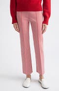 High Sport Seersucker Kick Flare Pants