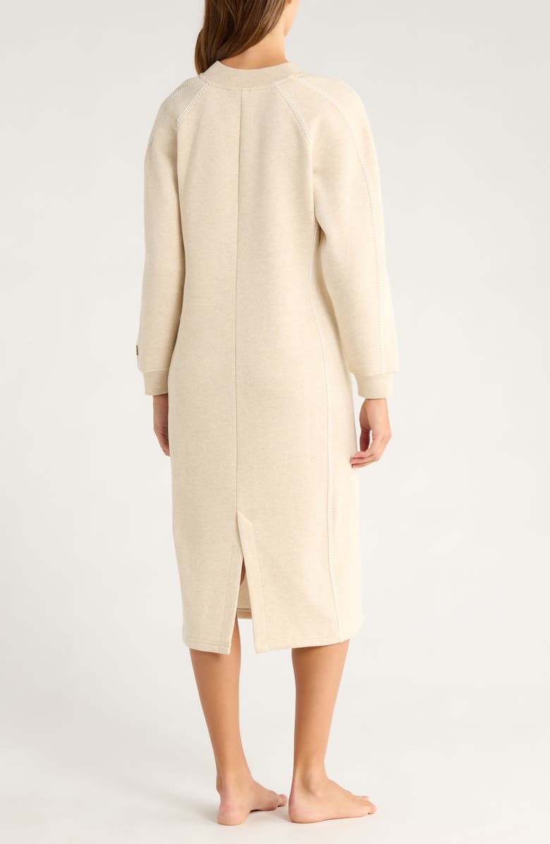 UGG<sup>®</sup> Classic Long Sleeve Nightgown, Alternate, color, Sand Heather