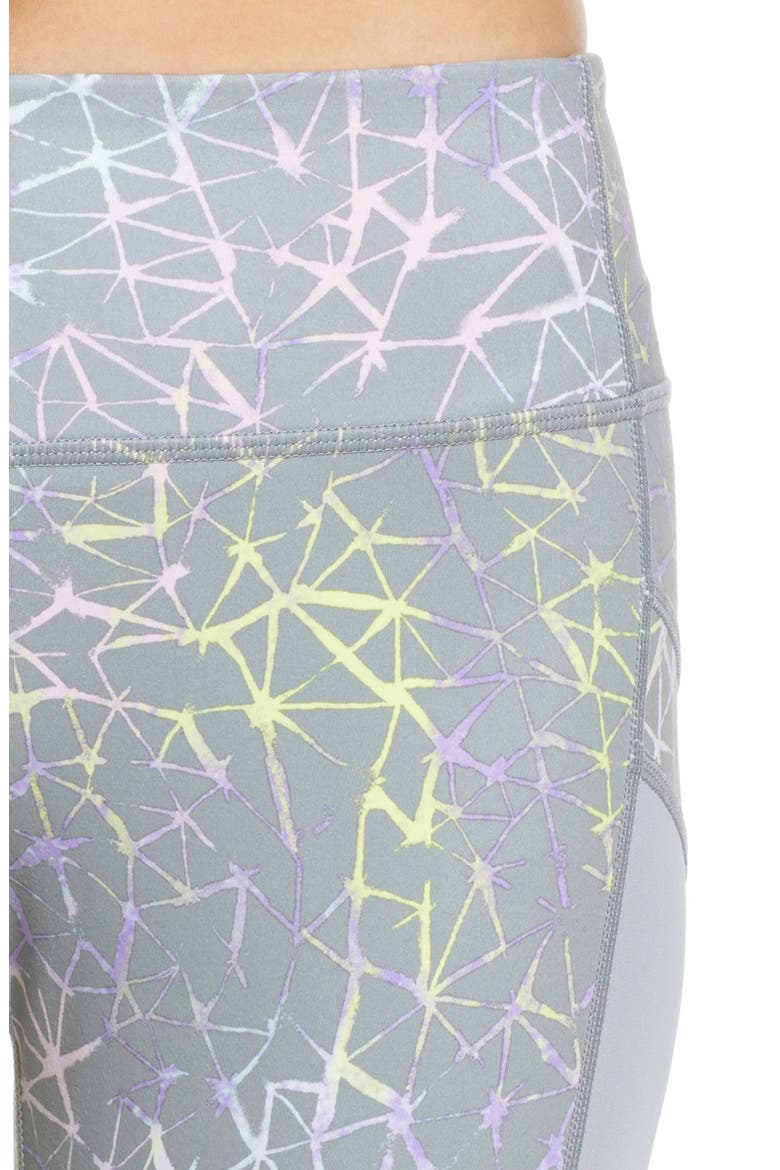 Mystique Crop Leggings, Alternate, color, GREY WOLF CONSTELLATION PRINT