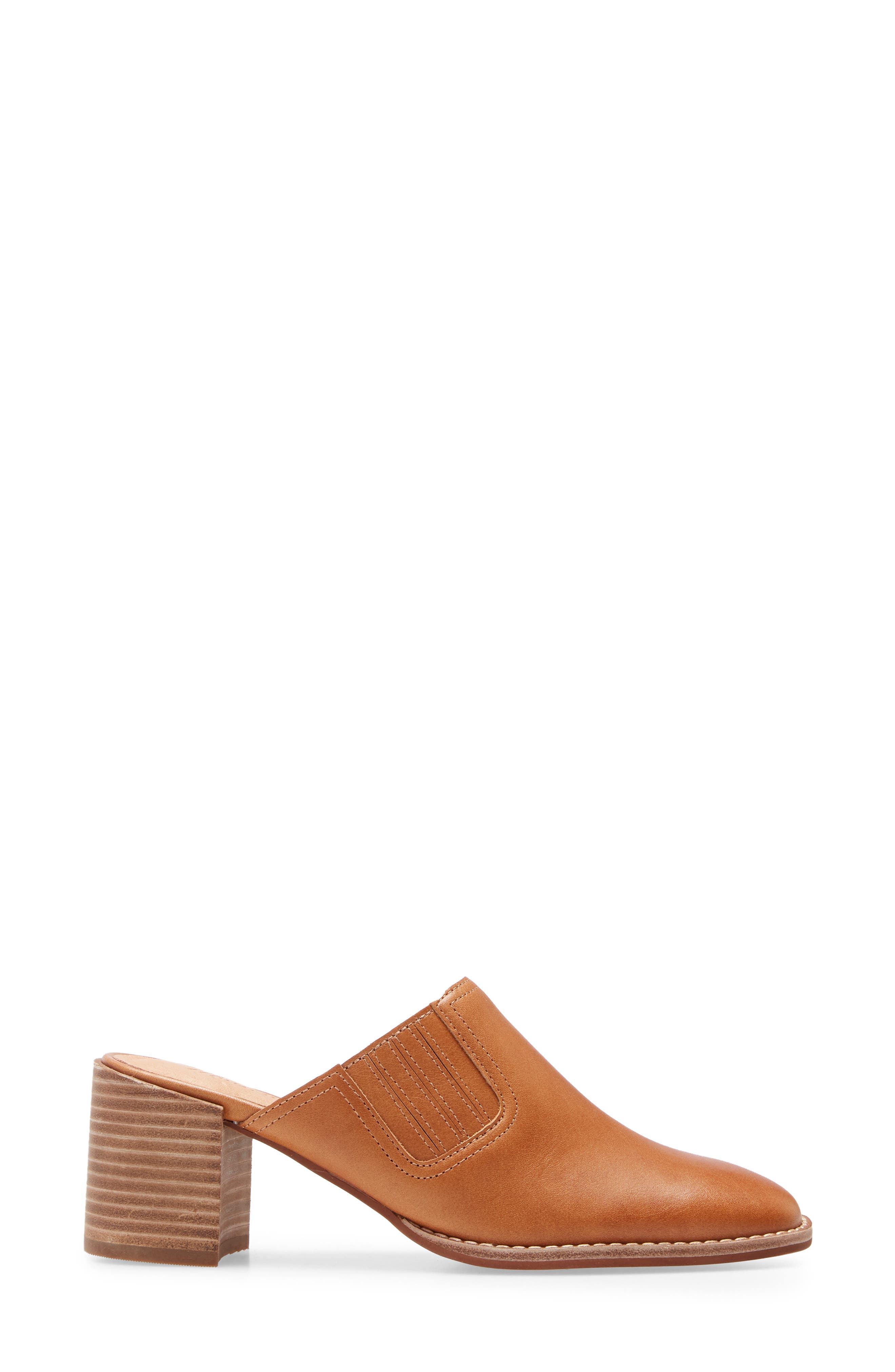 The Carey Mule, Alternate, color, AMBER BROWN