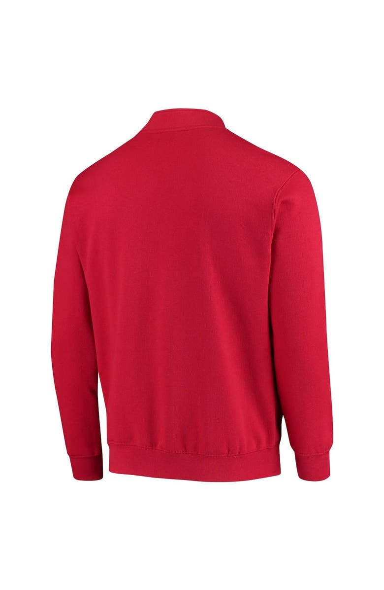 COLOSSEUM Men's Colosseum Scarlet Rutgers Scarlet Knights Tortugas Logo Quarter-Zip Jacket, Alternate, color, Scarlet