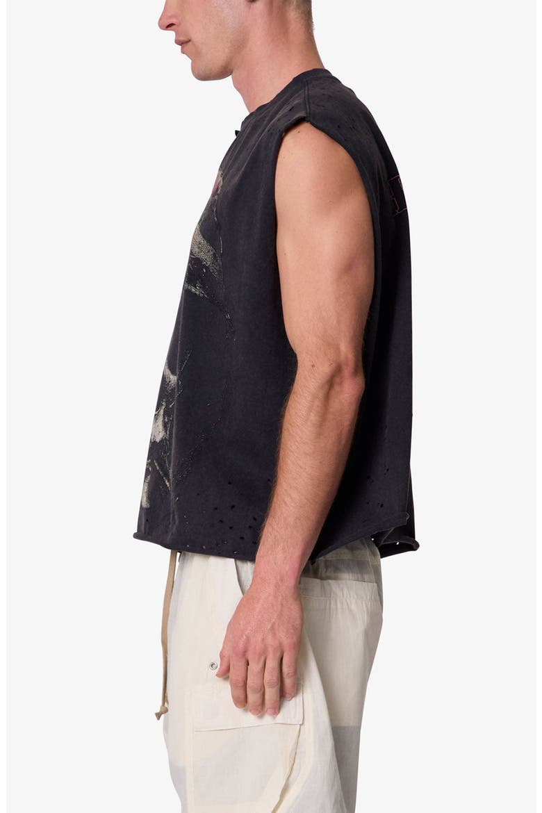Head Shot Graphic Tank, Alternate, color, WASHED BLACK