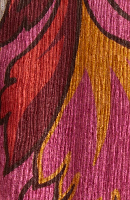 Etro Mini Dress With Maxi Floral Print