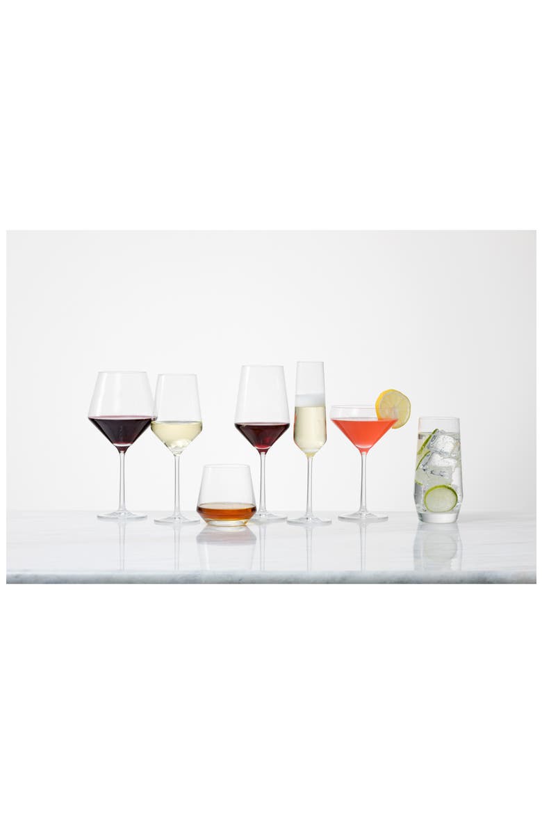 Schott Zwiesel Pure Set of 6 Martini Glasses, Alternate, color, CLEAR