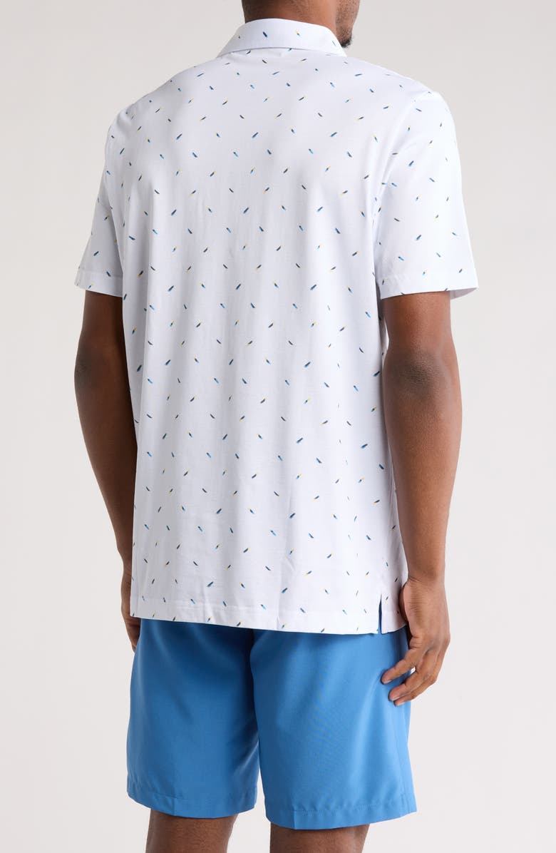 TravisMathew Sun Dip Polo, Alternate, color, White