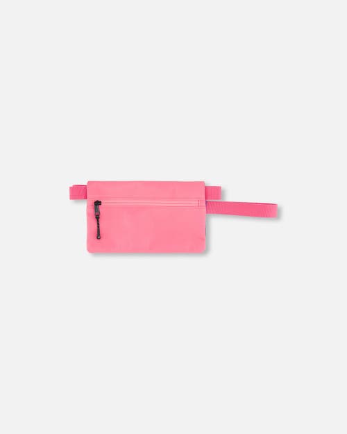 Deux Par Deux Double Pencil Case Unicorn In Blue