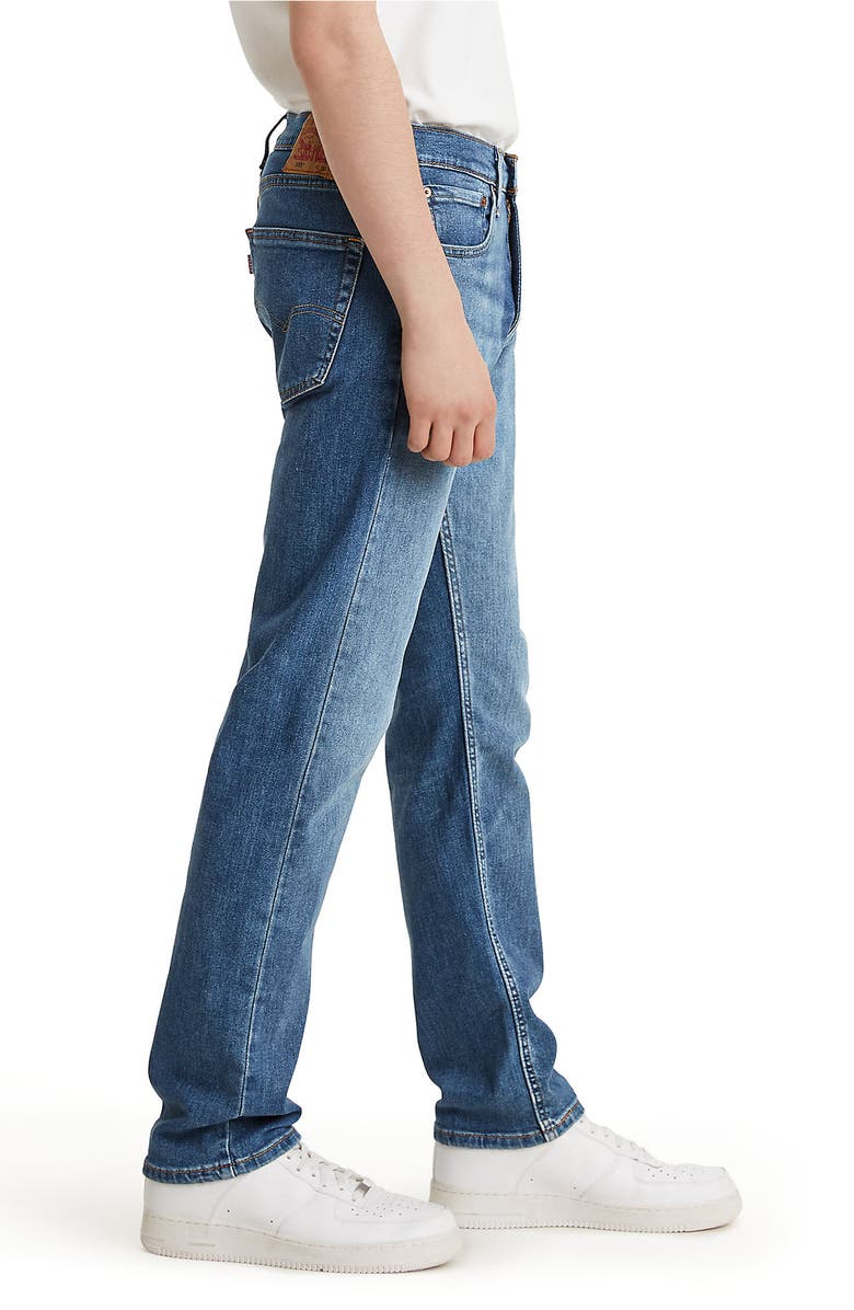 Levi's<sup>®</sup> 505<sup>™</sup> Regular Straight Leg Jeans, Alternate, color, Goth Fog Adv