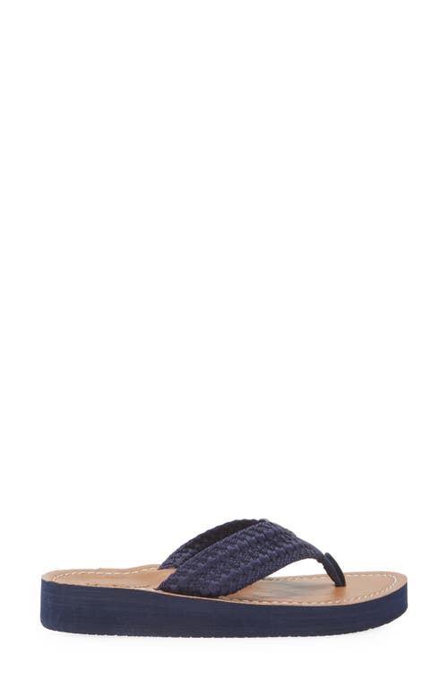 Barbour Kelburn Flip Flop In Navy