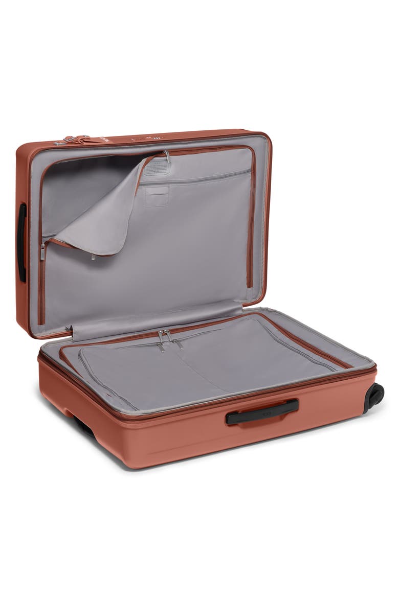 Ventra Large Expandable Checked Suitcase, Alternate, color, CINNEBAR TEXTURE