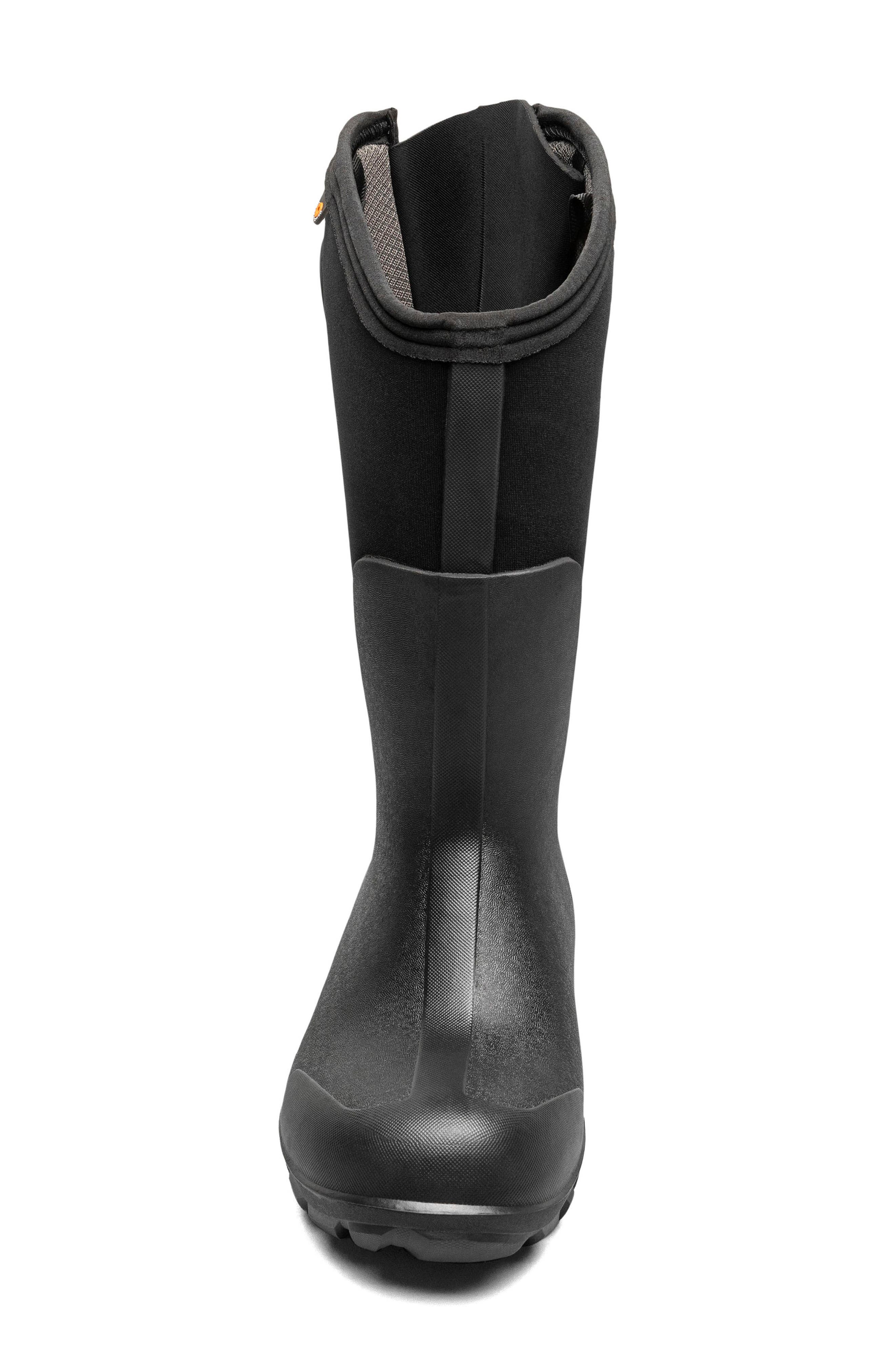 Bogs Classic Seamless Adjustable Calf Tall Rain Boot, Alternate, color, Black