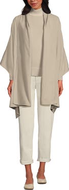 Lands' End CashTouch Shawl Wrap