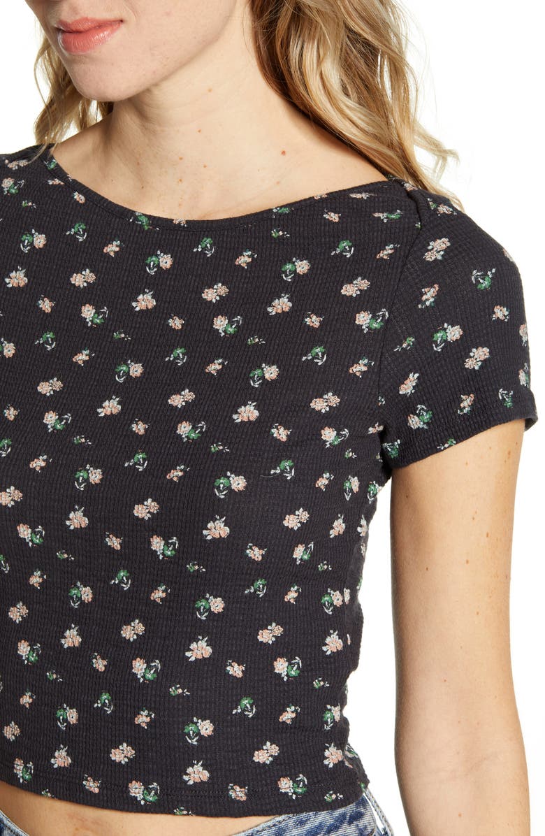 BDG Urban Outfitters Ditsy Floral Print Crop Top, Alternate, color,