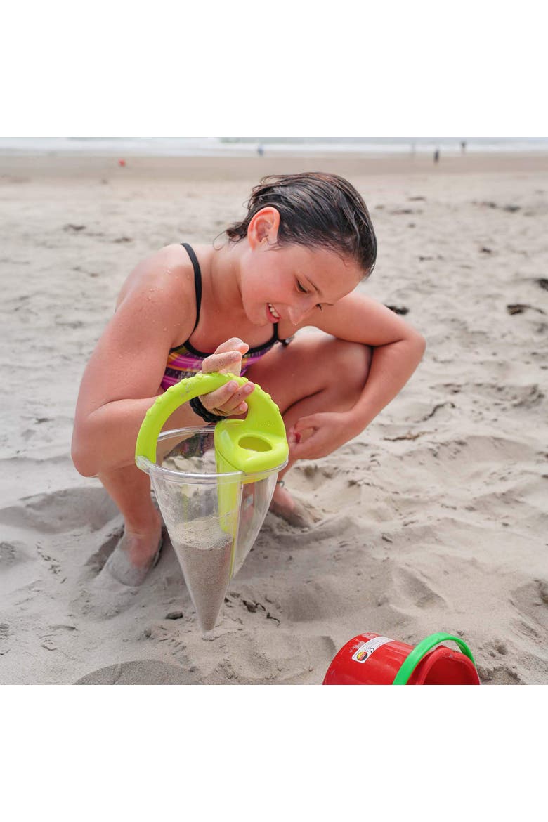 Sand Spilling Funnel XXL with Sifting Shovel, Alternate, color, Multi