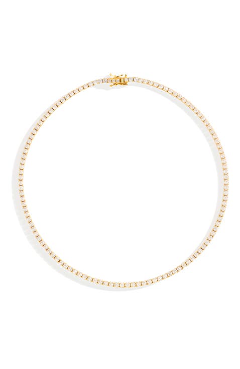 3mm Tennis Necklace