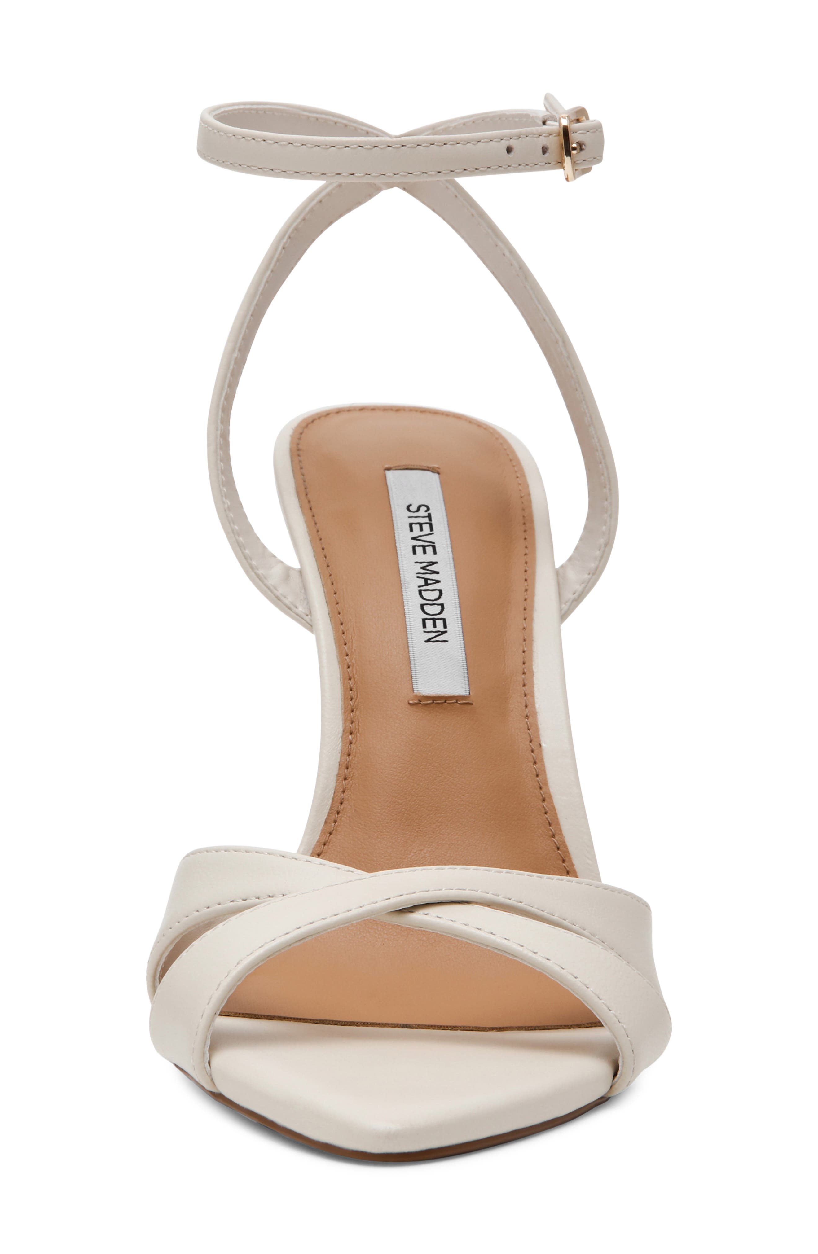 Sorynn Ankle Strap Pointed Toe Wedge Sandal, Alternate, color, BONE LEATHER