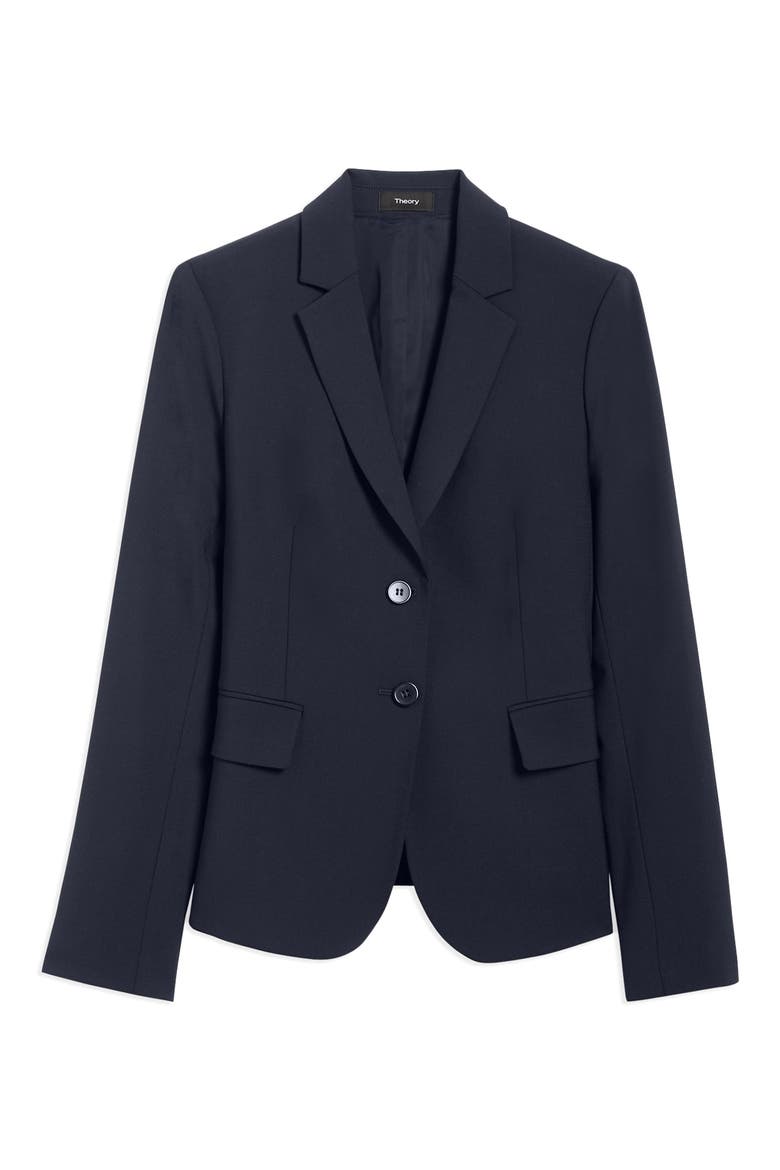 Carissa Good Wool Blazer, Alternate, color, NOCTURNE NAVY
