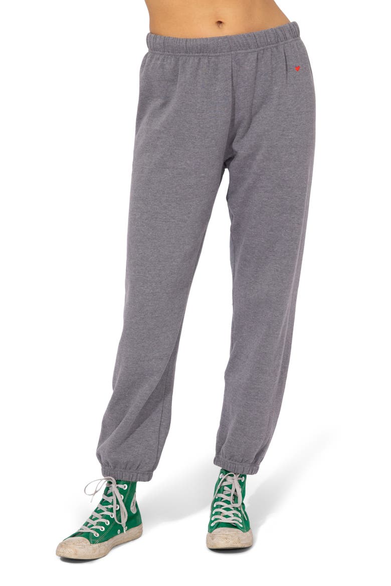 Undergrad Cotton Blend Joggers, Main, color, HEATHER GREY