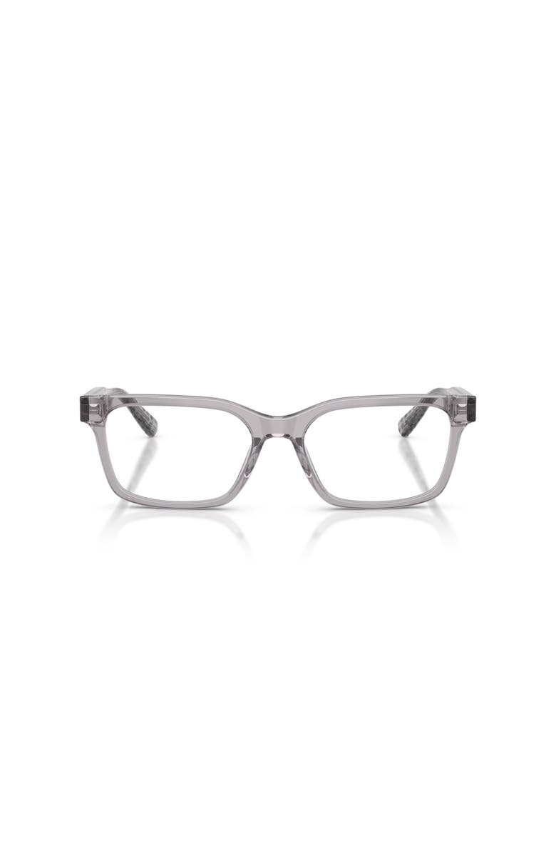 Brooks Brothers 55mm Rectangle optical glasses, Alternate, color, Grey