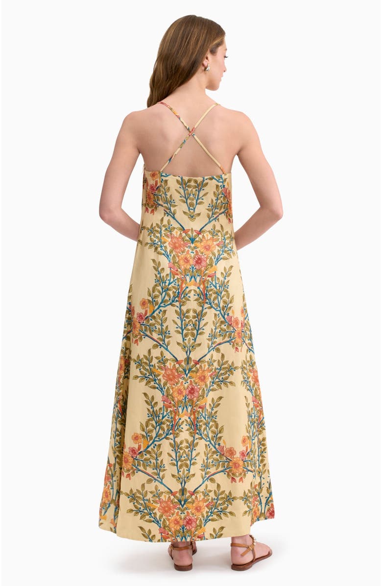 Rebecca Taylor Cleo Printed Dress, Alternate, color, Buttercream Multi